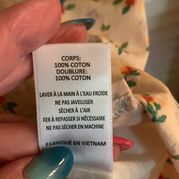 Altar'd State Scoop Neck Puff Sleeve Mini Dress small nwot - Picture 9 of 9